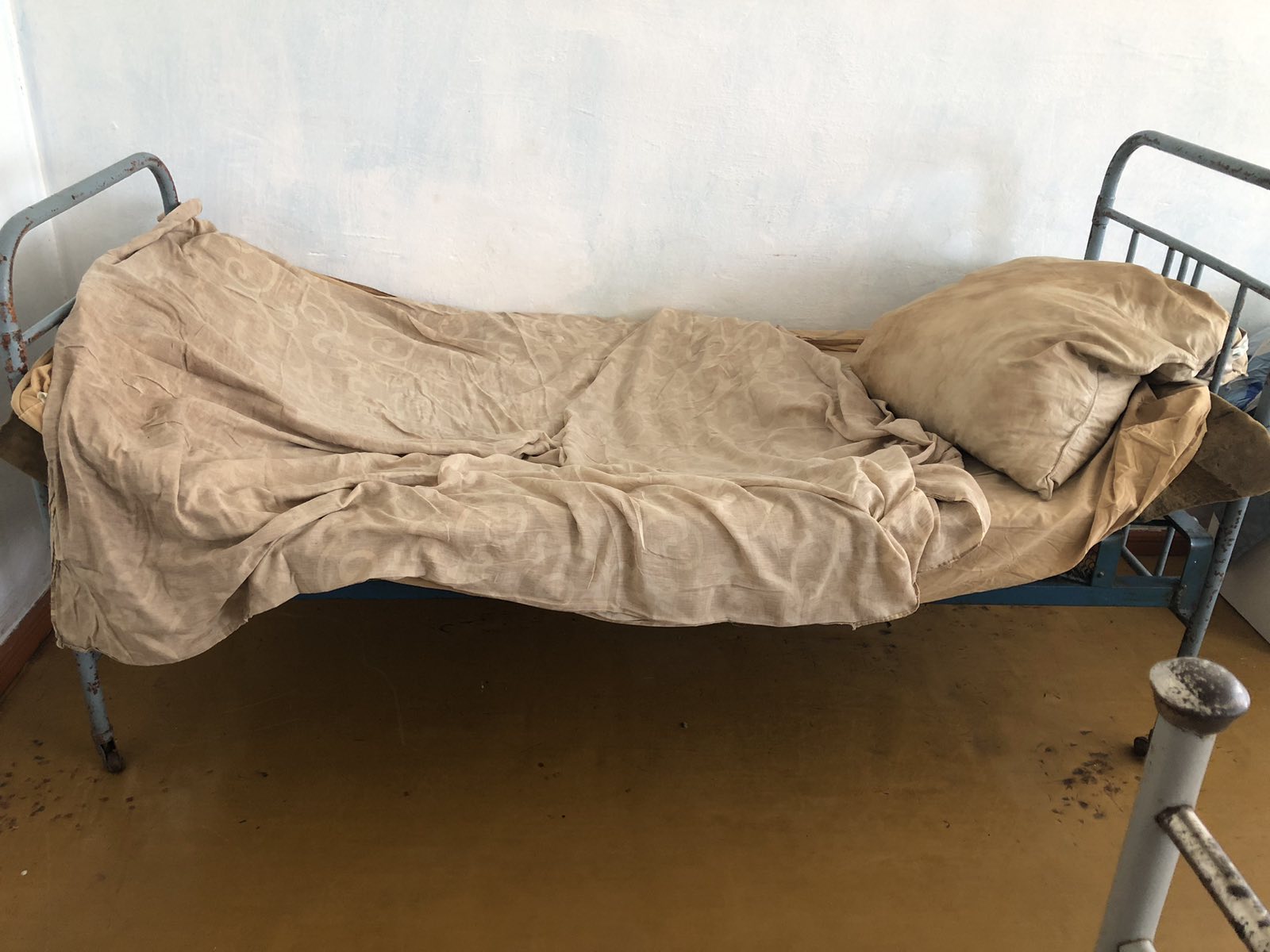 condition of linen before the project