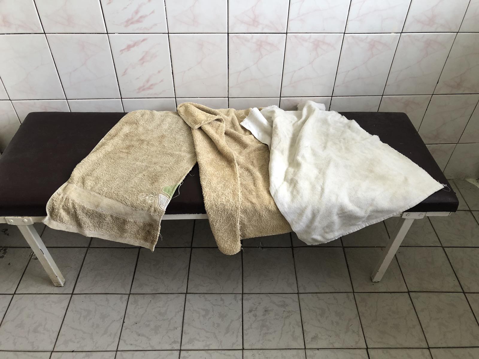 condition of linen before the project