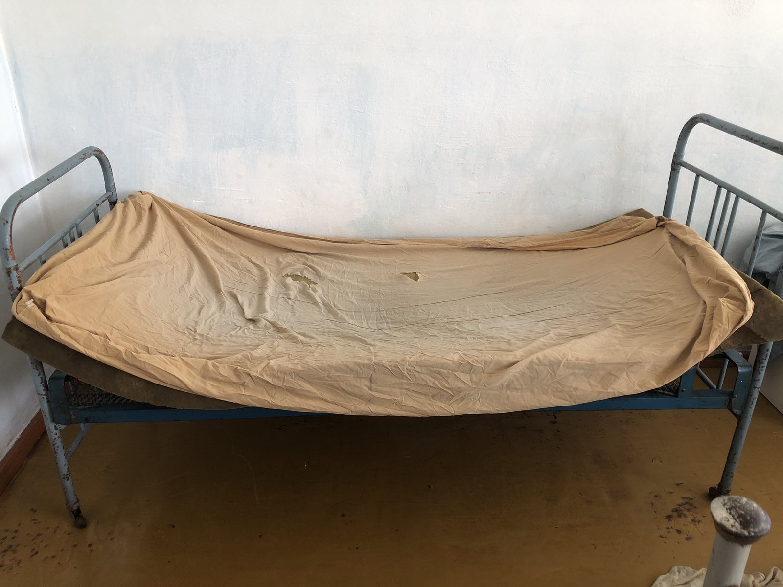 condition of linen before the project